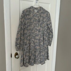 J. Crew Dress zebra